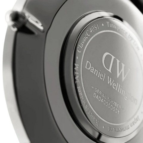 The Watch Boutique Daniel Wellington Classic Glasgow Silver Eggshell White 40mm Watch