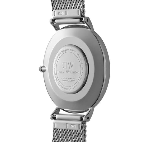 The Watch Boutique Daniel Wellington Classic Mesh Arctic Silver Watch 40mm