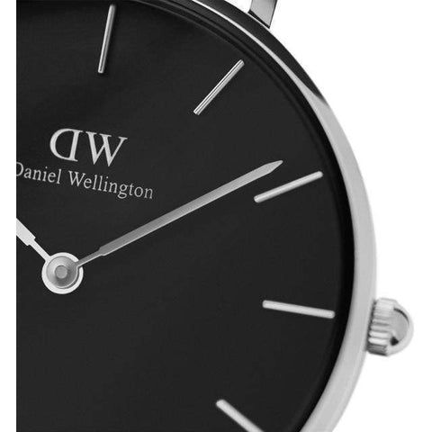 The Watch Boutique Daniel Wellington Classic Petite Sterling Black 32mm
