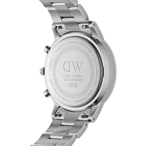The Watch Boutique Daniel Wellington Iconic Chronograph Silver Watch 42mm