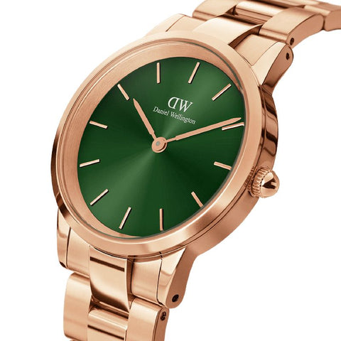 The Watch Boutique Daniel Wellington Iconic Link Emerald Watch 32mm