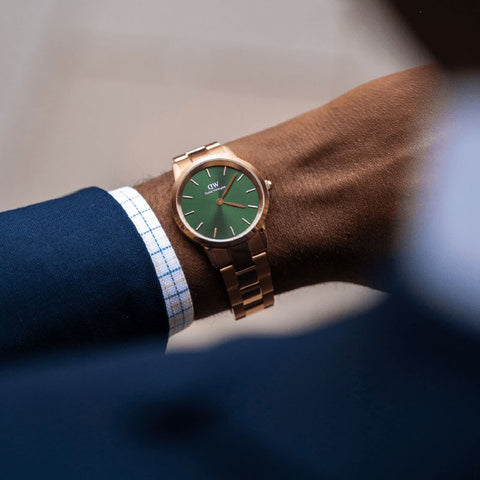 The Watch Boutique Daniel Wellington Iconic Link Emerald Watch 32mm