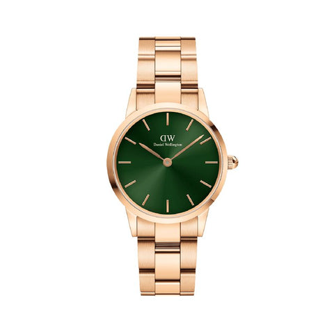 The Watch Boutique Daniel Wellington Iconic Link Emerald Watch 32mm