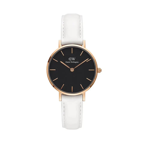 The Watch Boutique Daniel Wellington Petite Bondi Rose Gold Black 28mm Watch
