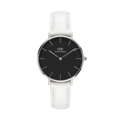 The Watch Boutique Daniel Wellington Petite Bondi Silver Black 32mm Watch