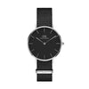 The Watch Boutique Daniel Wellington Petite Cornwall Silver Black 32mm Watch