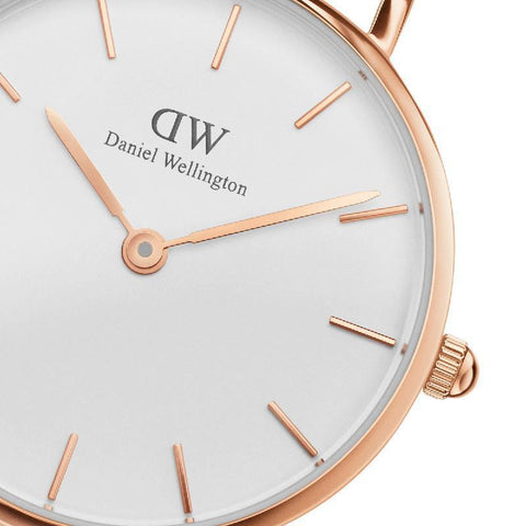 The Watch Boutique Daniel Wellington Petite Melrose Rose Gold Watch 28mm