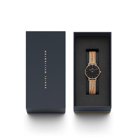 The Watch Boutique Daniel Wellington Petite Melrose Rose Gold Watch 28mm