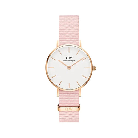 The Watch Boutique » Daniel Wellington Petite Rosewater Rose Gold Eggshell White 28mm Watch (50% off)