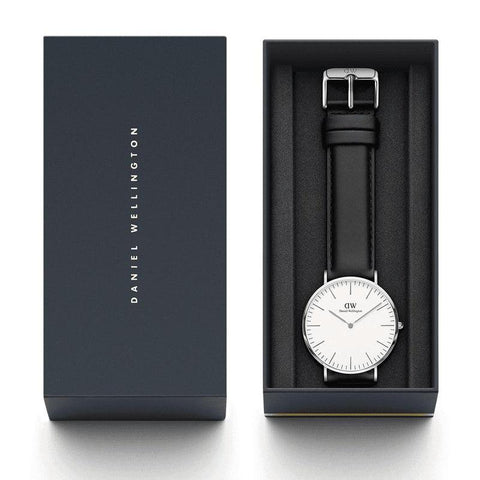 The Watch Boutique Daniel Wellington Sheffield Silver Classic Watch 40mm