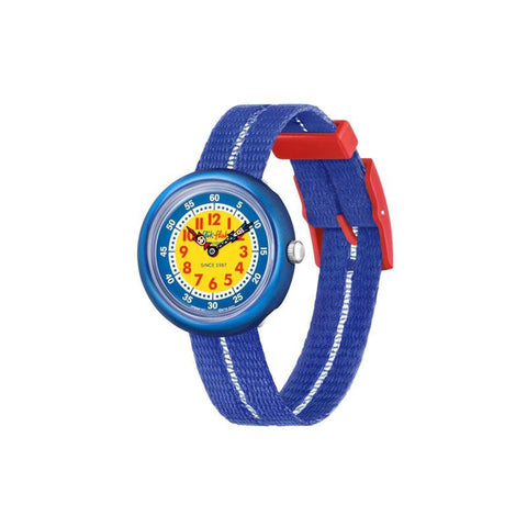 The Watch Boutique Flik Flak RETRO BLUE Watch FBNP187