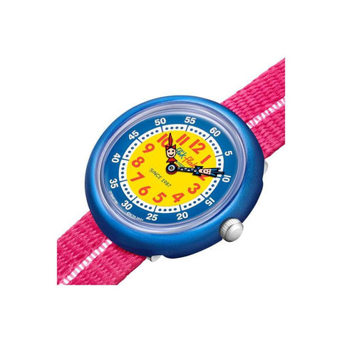 The Watch Boutique Flik Flak RETRO PINK Watch FBNP190