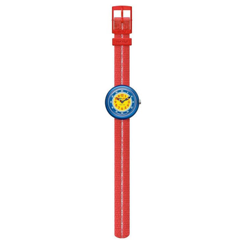 The Watch Boutique Flik Flak RETRO RED Watch FBNP188