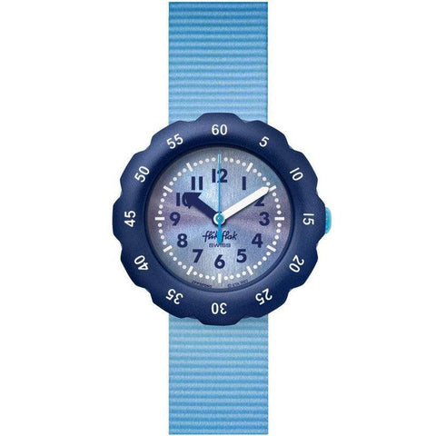 The Watch Boutique Flik Flak SHADES OF BLUE Watch FPSP060