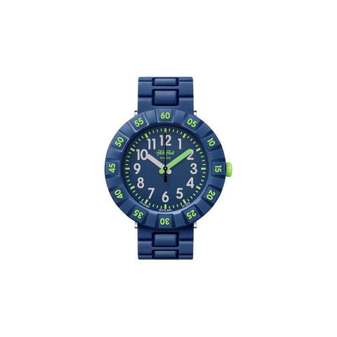 The Watch Boutique Flik Flak SOLO DARK BLUE Watch FCSP086