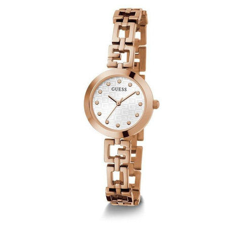 The Watch Boutique GUESS Ladies Rose Gold Tone Analog Watch GW0549L3