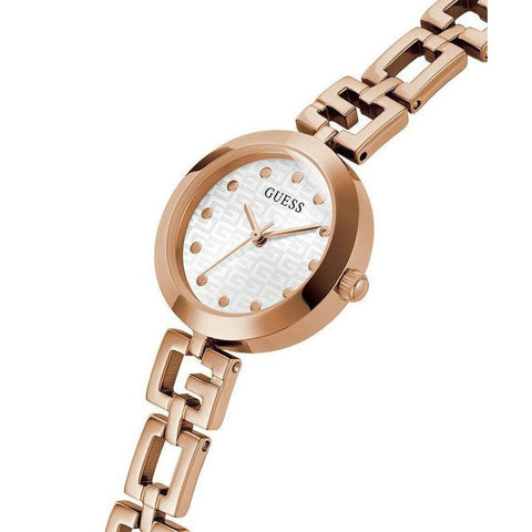 The Watch Boutique GUESS Ladies Rose Gold Tone Analog Watch GW0549L3