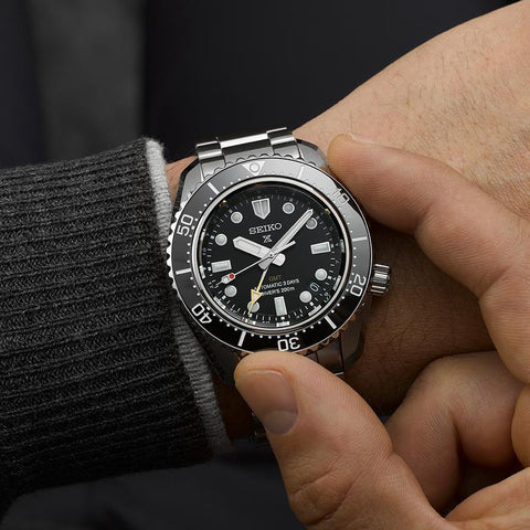 The Watch Boutique Gents Seiko Prospex GMT Black Dial