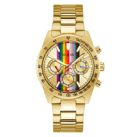The Watch Boutique Guess Altitude Gold Tone Multi-Function Gents Watch GW0434G1