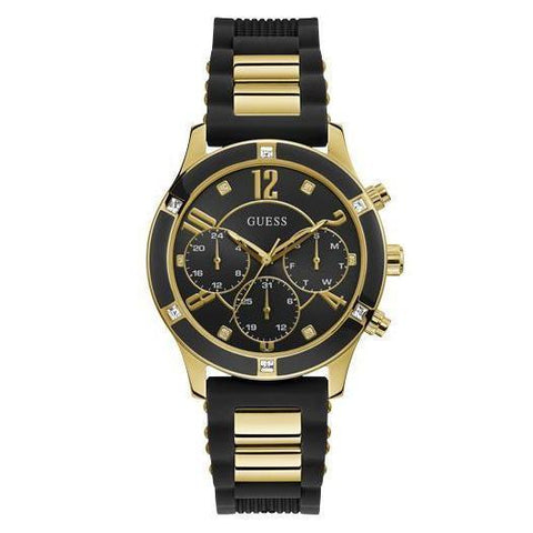 The Watch Boutique Guess Breeze Ladies Sport Gold Multi-function Watch GW0039L1