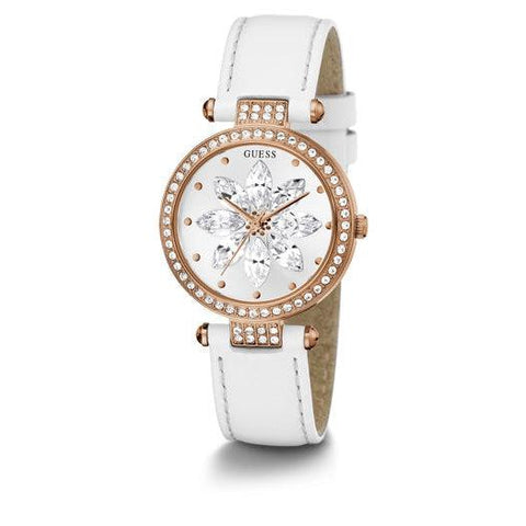 The Watch Boutique Guess Full Bloom Rose Gold Tone Analog Ladies Watch GW0382L3