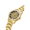 The Watch Boutique Guess Glitter Burst Gold Tone Analog Ladies Watch GW0405L2