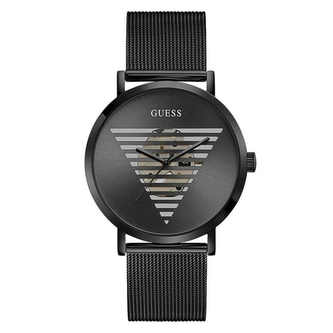 The Watch Boutique Guess Idol Black Case Analog Gents Watch GW0502G2