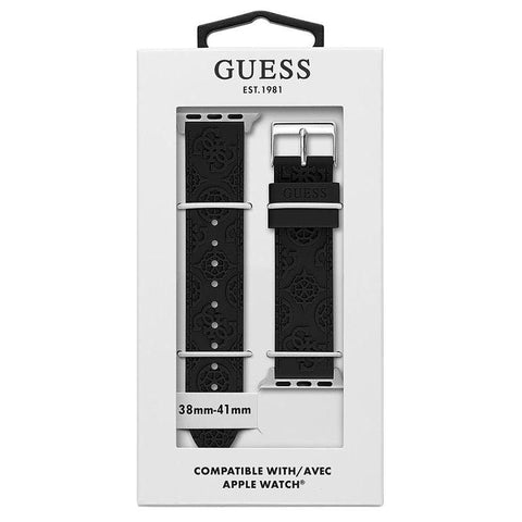 The Watch Boutique Guess Logo Silicone Strap for Apple 38-40 mm Watch