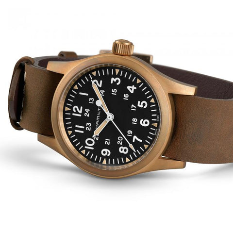 The Watch Boutique Hamilton Khaki Field Bronze Mechanical H69459530