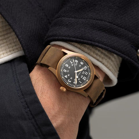 The Watch Boutique Hamilton Khaki Field Bronze Mechanical H69459530