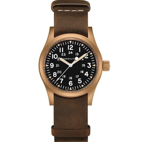 The Watch Boutique Hamilton Khaki Field Bronze Mechanical H69459530