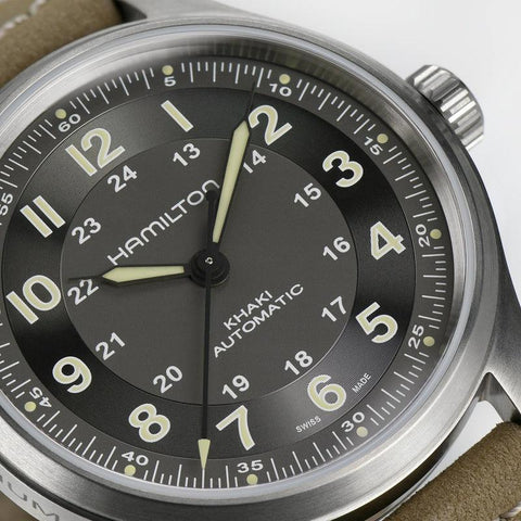 The Watch Boutique Hamilton Khaki Field Titanium Auto H70545550