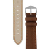 The Watch Boutique Hirsch MERINO Nappa Leather Watch Strap in GOLD BROWN