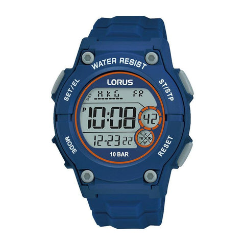 The Watch Boutique Lorus Gents Black Digits Digital Watch Default Title
