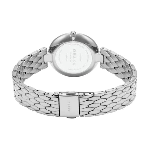 The Watch Boutique Obaku Diamant Brace Steel 32mm Watch - V256LXCISC
