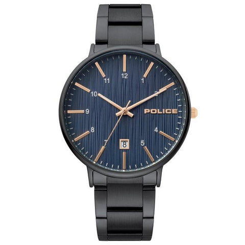 The Watch Boutique Police Analog Blue Dial Men's Watch - PL15303BSB03M