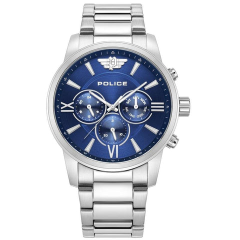 The Watch Boutique Police Avondale Multifunction Steel Metal Strap