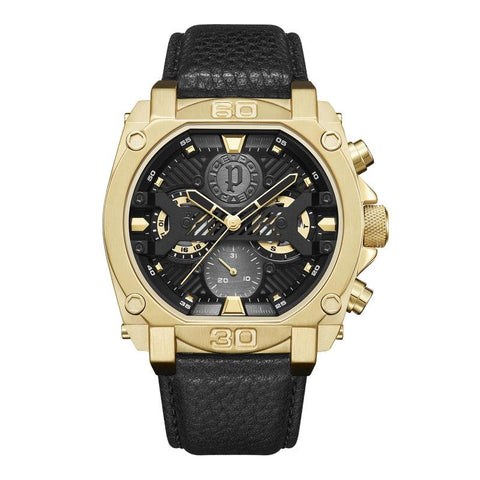 The Watch Boutique Police Gents Norwood Black Dial 3 Hands, Multifunction Watch