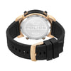 The Watch Boutique Police Gents Rotor Black Silicone Strap