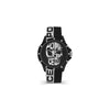 The Watch Boutique Police Gents Wing Sketch Black Silicone with Screen Print