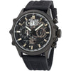 The Watch Boutique Police Mens Luang Multi-Colour Dial Leather Analogue Watch - PL16018JSB02P