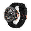 The Watch Boutique Police Mens Luang Multi-Colour Dial Leather Analogue Watch - PL16018JSTU13P
