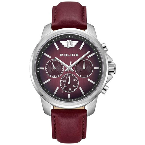The Watch Boutique Police Mensor Multifunction Leather Strap