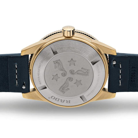 The Watch Boutique Rado Captain Cook Automatic Bronze Watch 01.763.0504.3.120