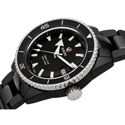 The Watch Boutique Rado Captain Cook High-Tech Ceramic Diver Watch R32129152