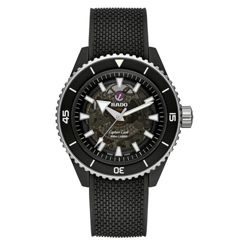 The Watch Boutique Rado Captain Cook High-Tech Ceramic Watch 01.734.6127.3.215