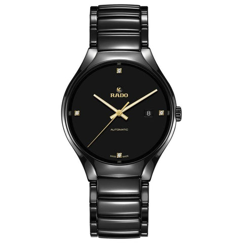 The Watch Boutique Rado True Automatic Diamonds Watch 01.763.6109.3.071