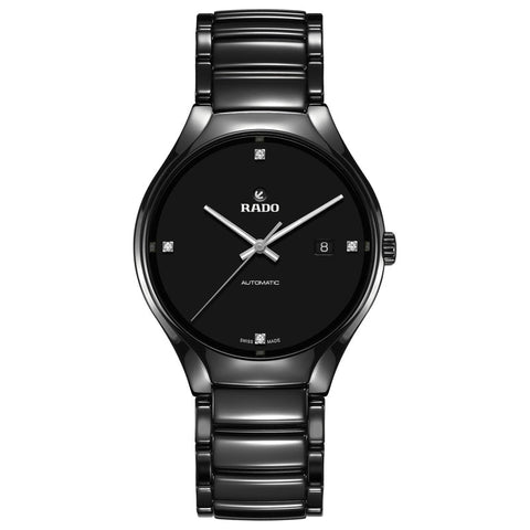 The Watch Boutique Rado True Automatic Diamonds Watch 01.763.6109.3.072 Default Title