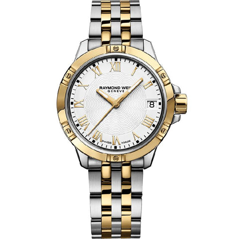 The Watch Boutique Raymond Weil Tango Classic Ladies Quartz Two-Tone Gold Watch - R5960STP00308