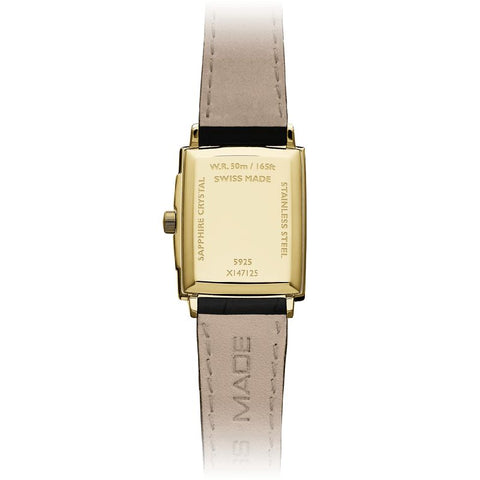 The Watch Boutique Raymond Weil Toccata Ladies Gold Diamond Quartz Leather Watch - R5925PC00995